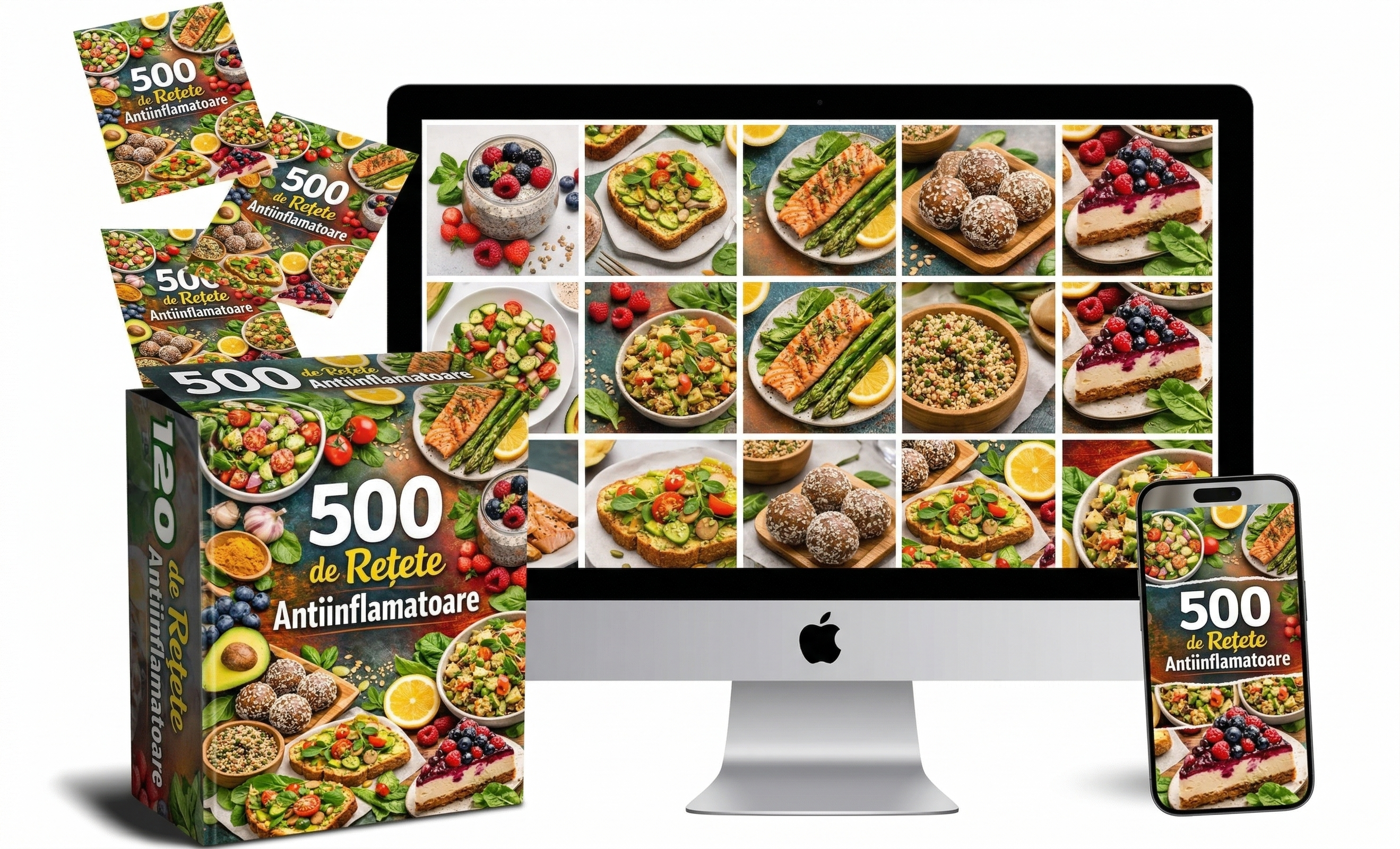 Peste 500 de rețete Antiinflamatoare